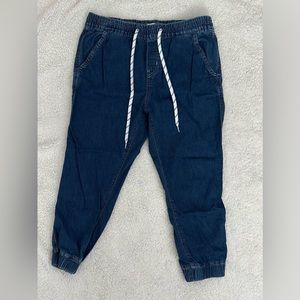 Levis Blue Denim Jogger Pants - Size L